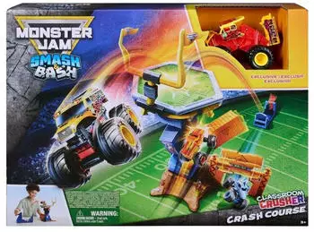 Monster Jam Smash & Bash Crash Course playset