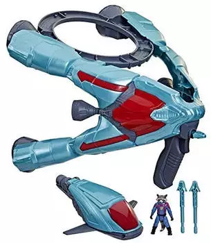 Hasbro Guardians of Galaxy Rocket +2-in-1 Galaktische Raumschiff (F6588)