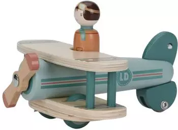 Little Dutch Holz-Spielzeugflugzeug FSC