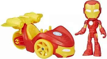 Disney Spidey And His Amazing Friends Iron Man Figure Rot Kinder