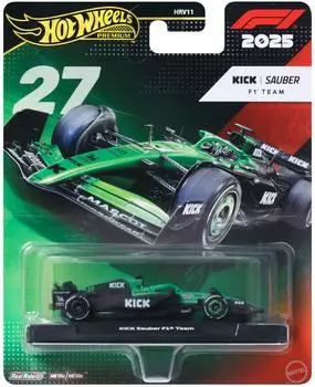 Hot Wheels Premium F1 Kick Sauber Nico Hülkenberg (#27) (JKD84)