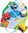 HaPe Rückziehfahrzeuge und Waschbare Rennbahn, mehrfarbig (E0076)
