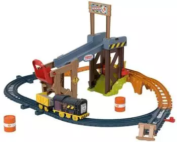 Fisher-Price Diesel's Lift & Load Baustellen-Set (JBW20)