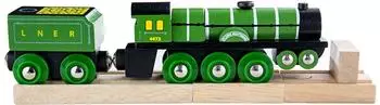 Bigjigs Flying Scotsman Heritage-Kollektion Lokomotive (BJT458)
