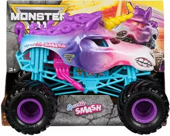 Monster Jam Sparkle Smash Die-Cast Truck 1:24, mehrfarbig, Kinder (6075416)