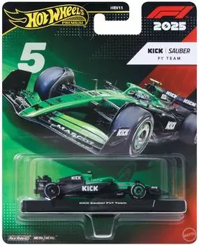 Hot Wheels F1 Kick Sauber Team Driver 2 1:64 Die-Cast (JKD89)