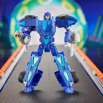 Hasbro Collaborative Hot Wheels x Twin Mill verwandelbares Actionfigur