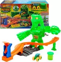 Hot Wheels Autorennbahn "Hot Wheels Monster Trucks 1:64 Mutant Monster Duell"
