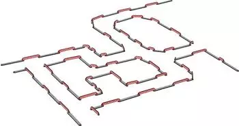 Goki Flexi Roads Straßenbau-Spielset, 135-teilig (53765)