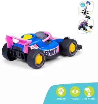 Dickie ABC Build-A-Formula Racer Alpine F1 Schraubauto 25cm (204115016)