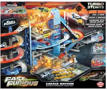 Dickie Fast & Furious Garage Mayhem Spiel-Parkgarage (203209001)