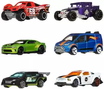 Hot Wheels Silver Series HW Legends 6er-Pack (JLB24)