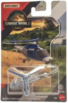 Matchbox Jurassic World "InGen Helicopter" Rebirth (JGL59)