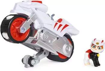 Paw Patrol Moto Pups Wildcats Deluxe Rückzieh-Motorrad mit Figur (6060229)