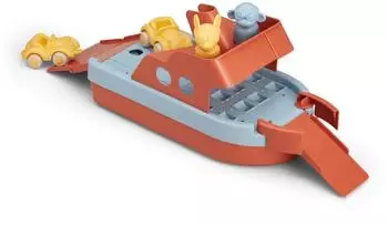 Viking Toys Reline F&auml;hrschiff mit Spielfiguren und Autos, recycelter Kunststoff (5381098)