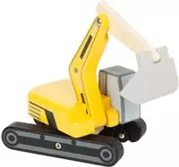 Small Foot Spielzeug-Bagger "Schaufelbagger mit Kabine"
