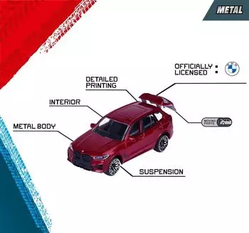 Majorette BMW Giftpack Modellautos 5-teilig (8502105005)