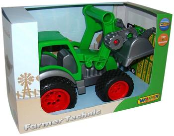 Wader Quality Toys FARMER Traktor mit Frontlader (39162)