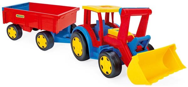 Wader Tractor Gigant with Shovel and Trailer (66300)