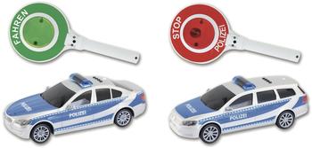 VEDES Speedzone Polizeiauto mit Polizeikelle
