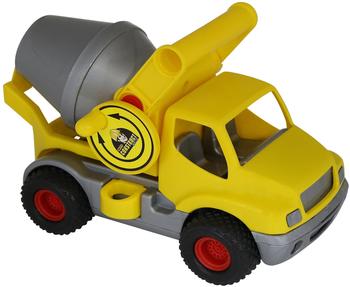 Wader ConsTruck Betonmischer im Schaukarton Kinderspielzeug Baufahrzeug 44853