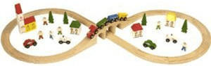 Bigjigs Toys Bigjigs Holzeisenbahn-Acht (BJT012)