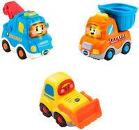 Vtech Spielzeug-Auto "Tut Tut Baby Flitzer, 3er Set Baustellenfahrzeuge"