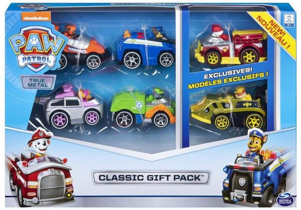 Spin Master Paw Patrol - True Metal - Classice Gift Pack