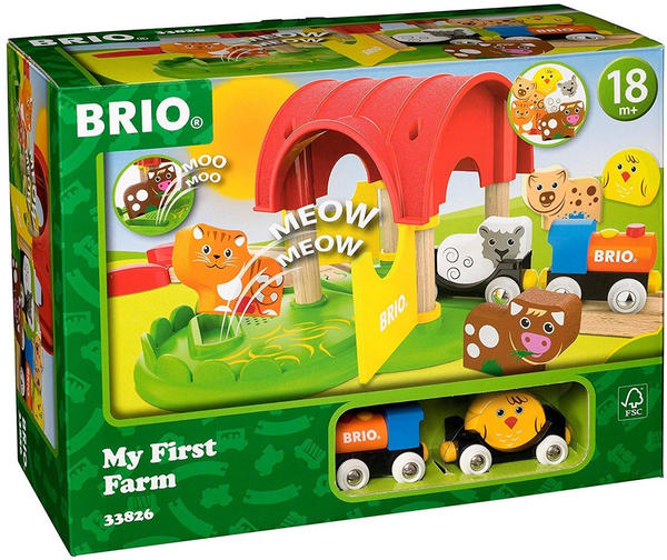 Brio Meine erster BRIO Bahn Bauernhof mit Sound (33826)