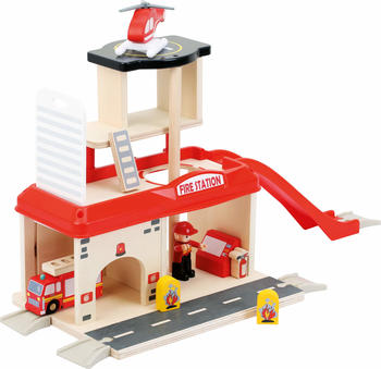 Legler Small Foot Feuerwehrwache mit Zubeh&ouml;r