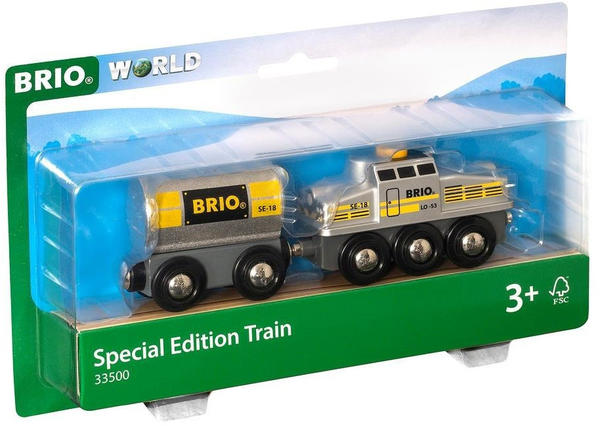 Brio World - Silberner Frachtzug (33500)