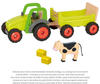 Gollnest & Kiesel Goki 55886 - Traktor mit Anhänger, Spielwaren