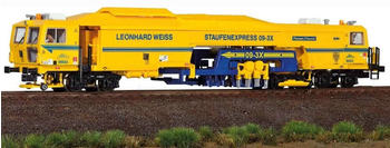 Viessmann Modellspielwaren Viessmann H0 Schienen-Stopfexpress LEONHARD WEISS, P & T, Funktionsmodell für Zweileitersysteme