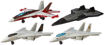 Mattel Matchbox Top Gun: Maverick Skybusters Then and Now 4er-Pack