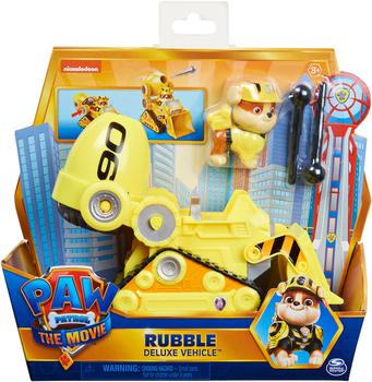 Paw Patrol The Movie - Rubble Deluxe Vehicle