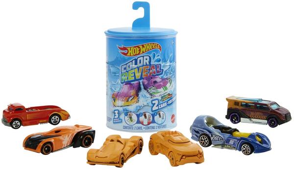 Hot Wheels Color Reveal Die-Cast 2er-Pack, Farbwechsel Spielzeugauto