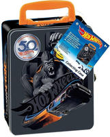 Theo Klein 2881, Theo Klein Hot Wheels Sammelkoffer f&uuml;r 50 Autos (blau/pink)