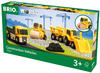 BRIO® Spielzeug-Eisenbahn »Baustellenfahrzeuge«, (Set, 3 tlg.)