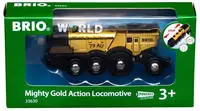 Brio 63363000, Brio 63363000 Goldene Batterielok mit Licht und S
