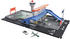 Matchbox Flughafen Set mit Geräuschen, inkl. Spielzeugauto und Flugzeug (HCN34)