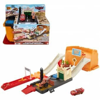 Mattel Cars Race & Go Playset Radiator Springs (HDN02)