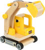 Small Foot 12010, Small Foot - Wooden Excavator Yellow