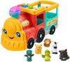 Fisher-Price® Spielzeug-Eisenbahn »Little People, ABC Zug«, inkl. 5 Tierfreunde