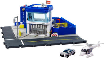Mattel Matchbox Action Drivers Polizei Station Set