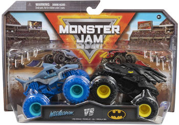 Spin Master Monster Jam Batmobil vs Megalodon
