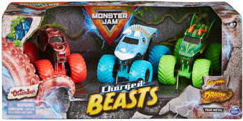 Spin Master Monster Jam Charged Beasts 3er-Pack