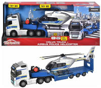 Simba 8503716004, Simba Volvo Truck + Airbus Police Helicopter, Spielfahrzeug