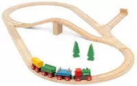 Brio 36036, BRIO 65 Jahre Holzeisenbahn Jubil&auml;ums-Zugset 36036, Spielzeuge &...
