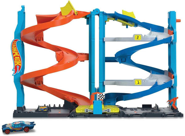 Hot Wheels City Transforming Race Tower 2in1 (HKX43)