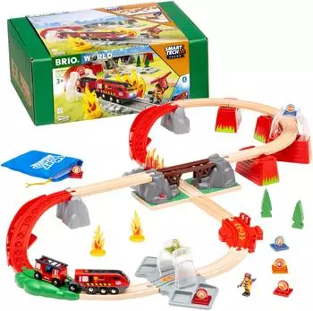 Brio Smart Tech Sound Feuerwehreinsatz-Rettungsset (63600400)